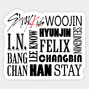 Stray Kids Kpop Sticker